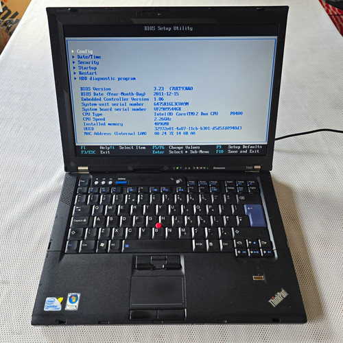 Lenovo thinkpad t400 core 2 - lenovo,