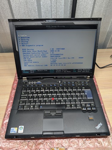 Lenovo thinkpad t400 intel - lenovo,